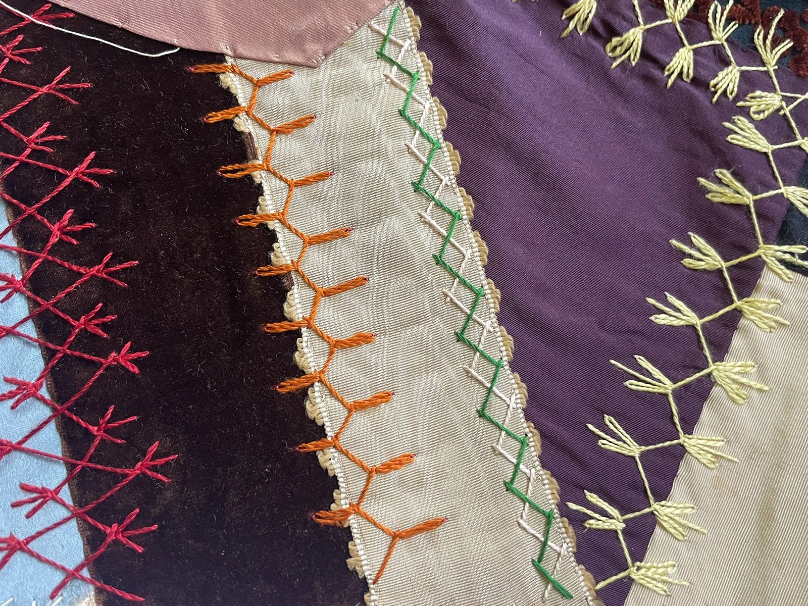 Vintage Textile Collection: The Neutrals — mixed color